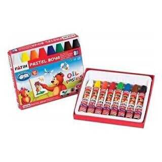 FATİH PASTEL BOYA 8 RENK KİNG SİZE YENİ