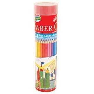 FABER BOYA KALEMİ 24 RENK METAL TÜP  FABER-CASTELL METAL ADT