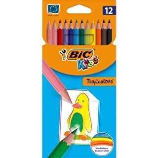 BİC TROPICOLOR2 BOY. KAL. UZUN 12Lİ