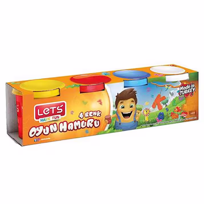 LETS 4 LÜ OYUN HAMURU 460GR